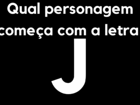 Qual personagem começa com a letra J?