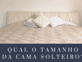 Qual o tamanho da cama solteiro?