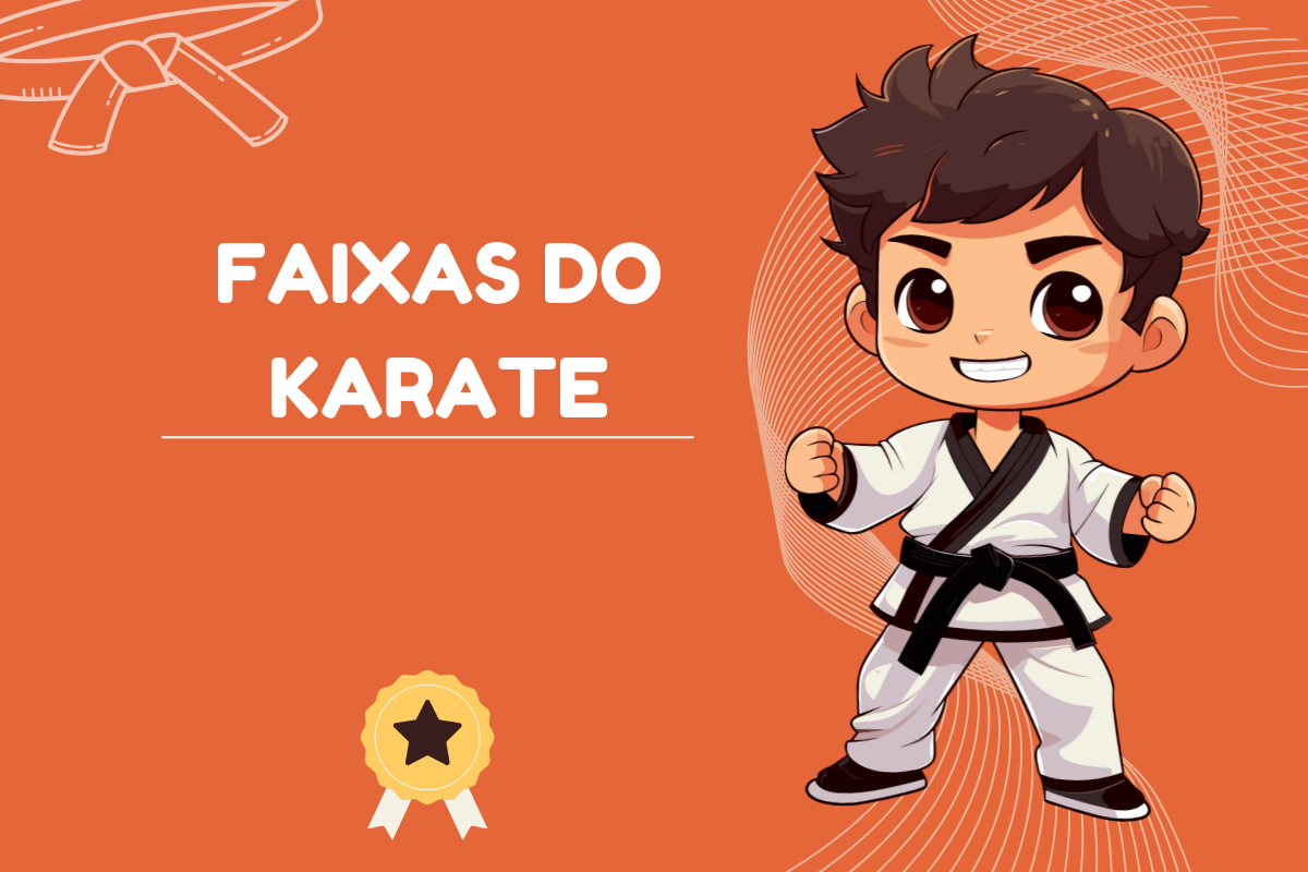 faixas do karate