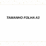 tamanho folha a3