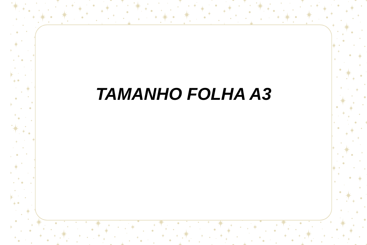 tamanho folha a3
