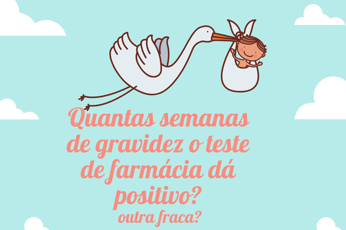 Quando o teste de farmácia detecta a gravidez? 1 Quantas semanas de gravidez o teste de farmácia dá positivo?