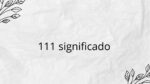 111 significado pdf
