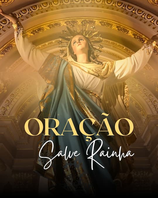 Oração Salve Rainha: A Profundidade Espiritual e a Tradição Católica 1 Assuncao de Nossa Senhora Igreja Catolica 15 de Agosto Azul Instagram post 1
