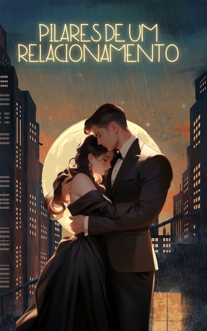 Pilares de um Relacionamento: Como Construir uma Relação Sólida e Duradoura 1 Brown Illustrated Love Romance Book Cover 1