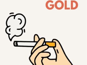 Marlboro Gold: A Elegância e Tradição de um Ícone do Mercado de Cigarros 3 Documento A4 proibido fumar aqui respeite moderno vermelho 1