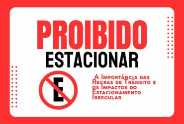 Documento a4 placa garagem nao estacione vermelho branco 1
