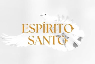 Post Instagram Dia de Pentecostes Catolico Simples Dourado e Branco 1