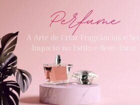 Post do instagram sobre novo perfume elegante em rosa 1