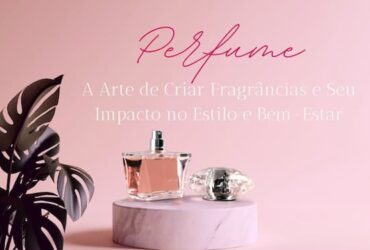 Post do instagram sobre novo perfume elegante em rosa 1