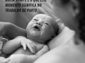 Entenda com quantos centímetros de dilatação a bolsa rompe e o que esse momento significa no trabalho de parto 3 Post para Instagram do Dia Internacional da Mulher com recem nascido PB 1