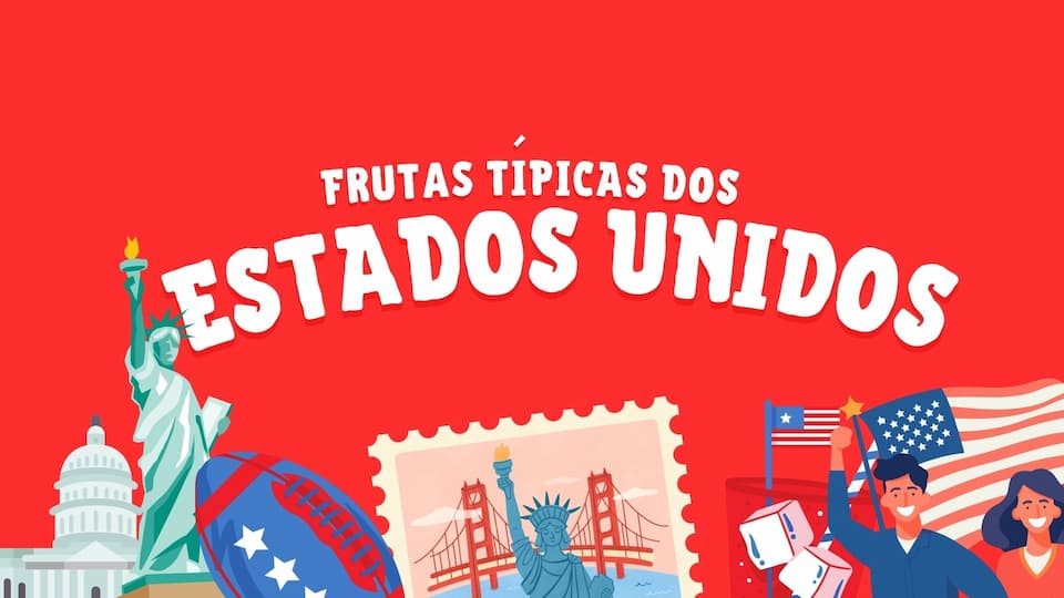 Fruta Típica dos Estados Unidos: Sabores Regionais e Curiosidades sobre as Deliciosas Frutas Americanas 1 The United States Of America Introduction Presentation in Red Informative Style 1