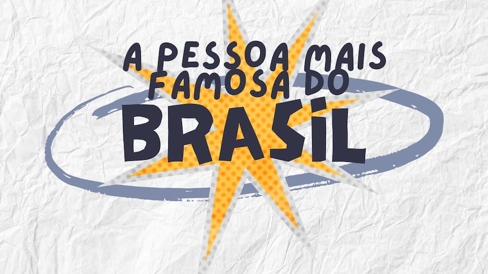A Pessoa Mais Famosa do Brasil: Ícones Que Marcaram a História e a Cultura Brasileira 1 Yellow and Blue Scrapbook Creative Portfolio Presentation 1