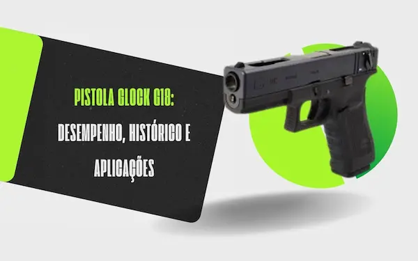Pistola Glock G18: Desempenho, Histórico e Aplicações 1 Banner para loja online de calcados com parcelamentos verde e branco