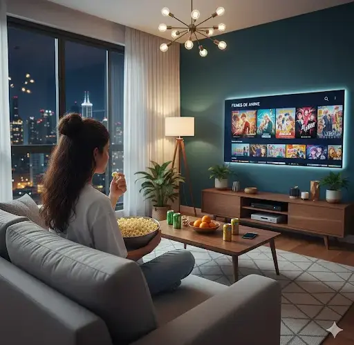 assistir filmes comendo pipoca