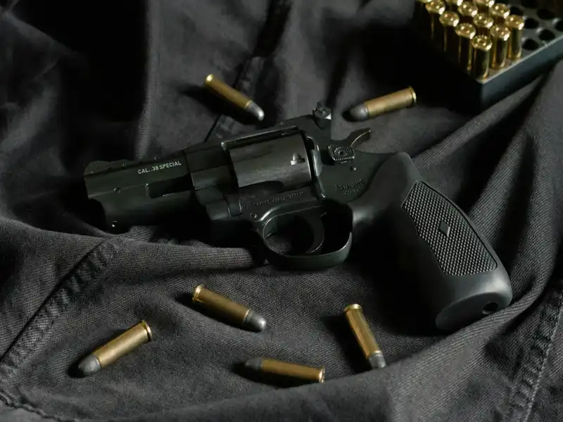 Quais são as armas mais vendidas no Brasil? 1 revolver 38 balas