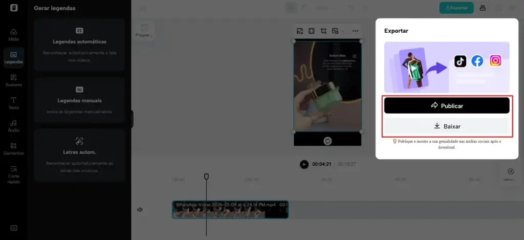 O Editor Invisível: Por Que o Recorte Automático É o Herói Não Reconhecido do Crescimento de Vídeos Verticais 7 salvar video
