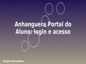 Anhanguera Portal do Aluno: login e acesso