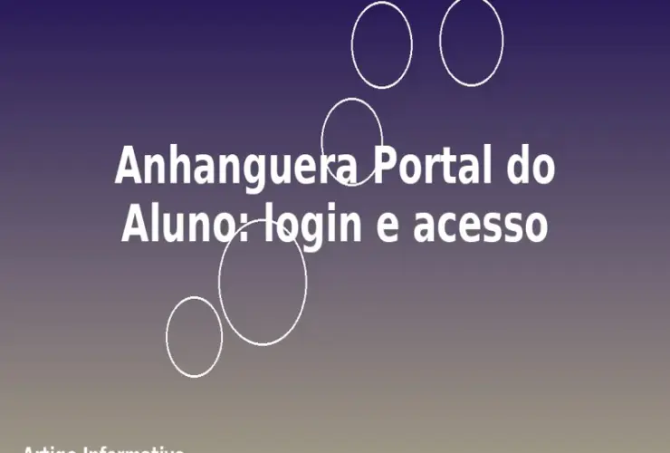 Anhanguera Portal do Aluno: login e acesso