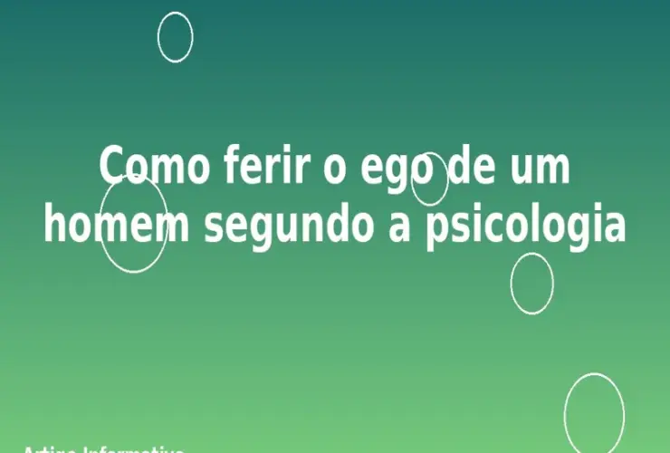 Como ferir o ego de um homem segundo a psicologia