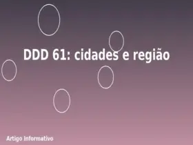 DDD 61: cidades e região
