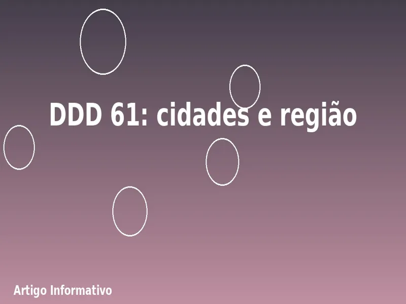 DDD 61: cidades e região - Mapa da Violência