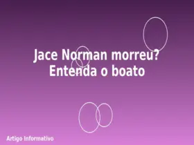 Jace Norman morreu? Entenda o boato