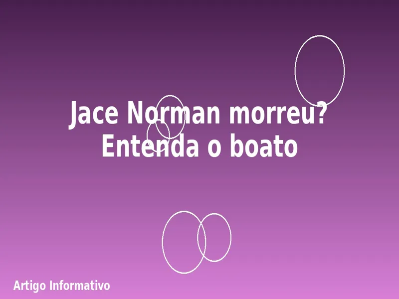 Jace Norman morreu? Entenda o boato 1 Jace Norman morreu? Entenda o boato