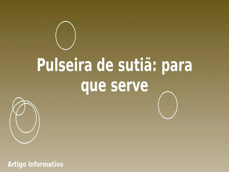 Pulseira de sutiã: para que serve 1 Pulseira de sutiã: para que serve