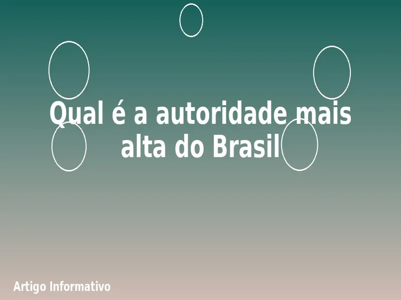 Qual é a autoridade mais alta do Brasil - Mapa da Violência