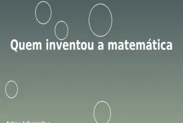 Quem inventou a matemática
