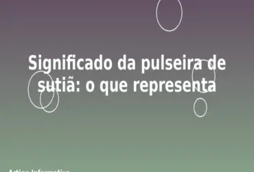 Significado da pulseira de sutiã: o que representa
