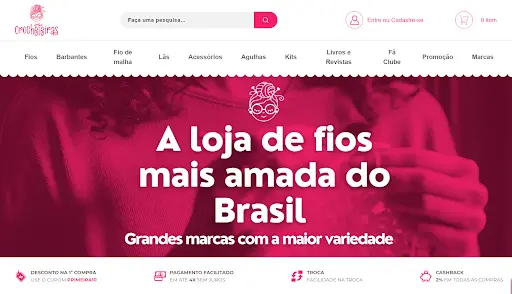 Onde Comprar Linha Barroco Maxcolor 6 400g 5 Crocheteiras site