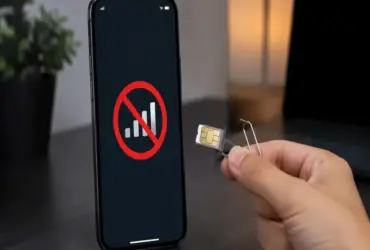 Celular reconhece o chip mas não dá sinal