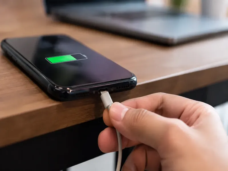 Celular só carrega em uma posição