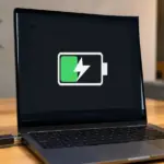 Notebook só liga na tomada