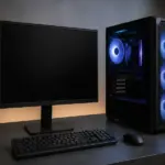 Pc liga mas não dá vídeo nem teclado e mouse