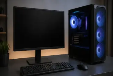 Pc liga mas não dá vídeo nem teclado e mouse