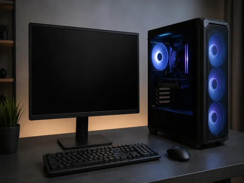 Pc liga mas não dá vídeo nem teclado e mouse