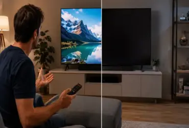 Smart tv liga e desliga sozinha